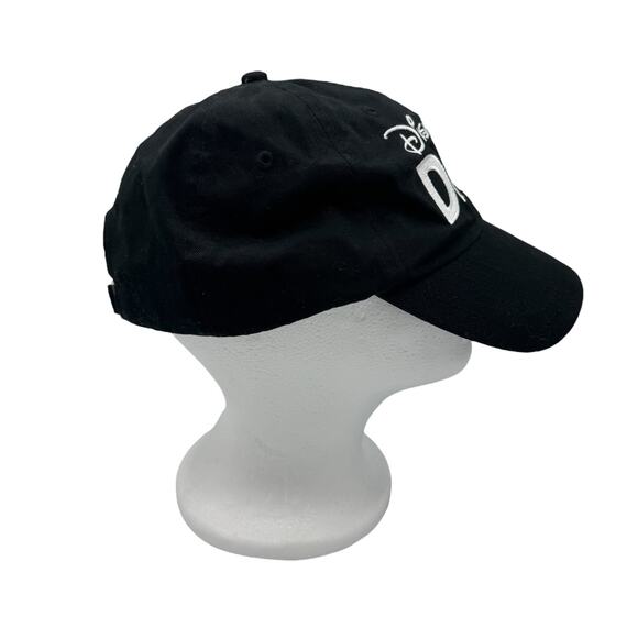 DISNEY PARKS *NEW* Disney Dad Black Hat Cap One Size Fits Most Cotton Canvas - Picture 4 of 7